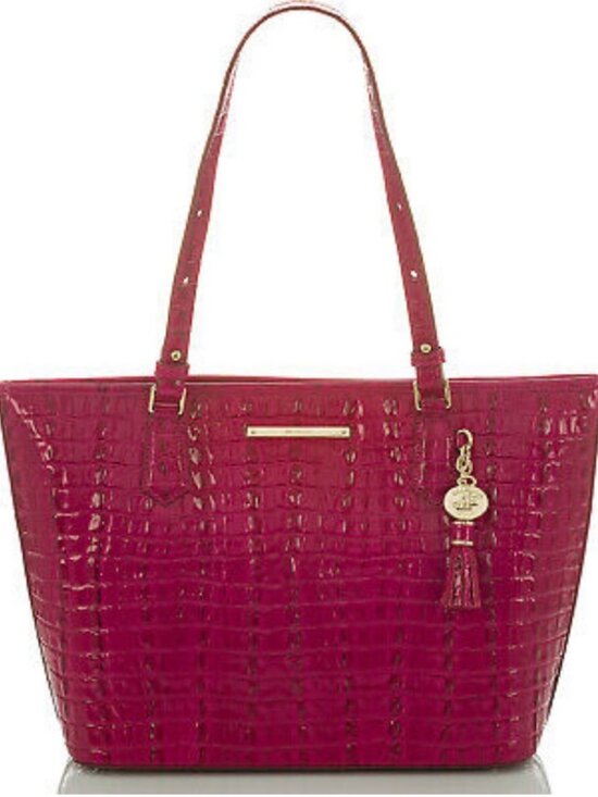 Brahmin Handbags - Authentic Pink Brahmin Asher Medium Tote - WOW!